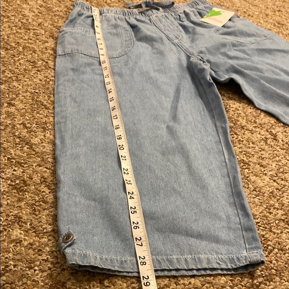Cappagallo Casualz Denim Capri Pants Sz S NWT - Picture 5 of 14